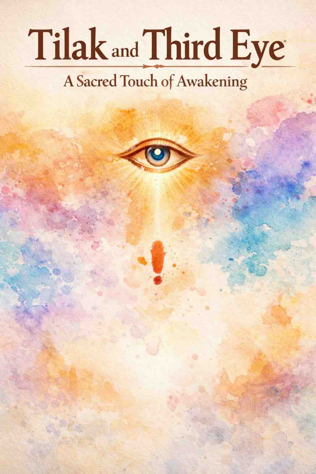 Tilak and Third Eye: A Sacred Touch of Awakening