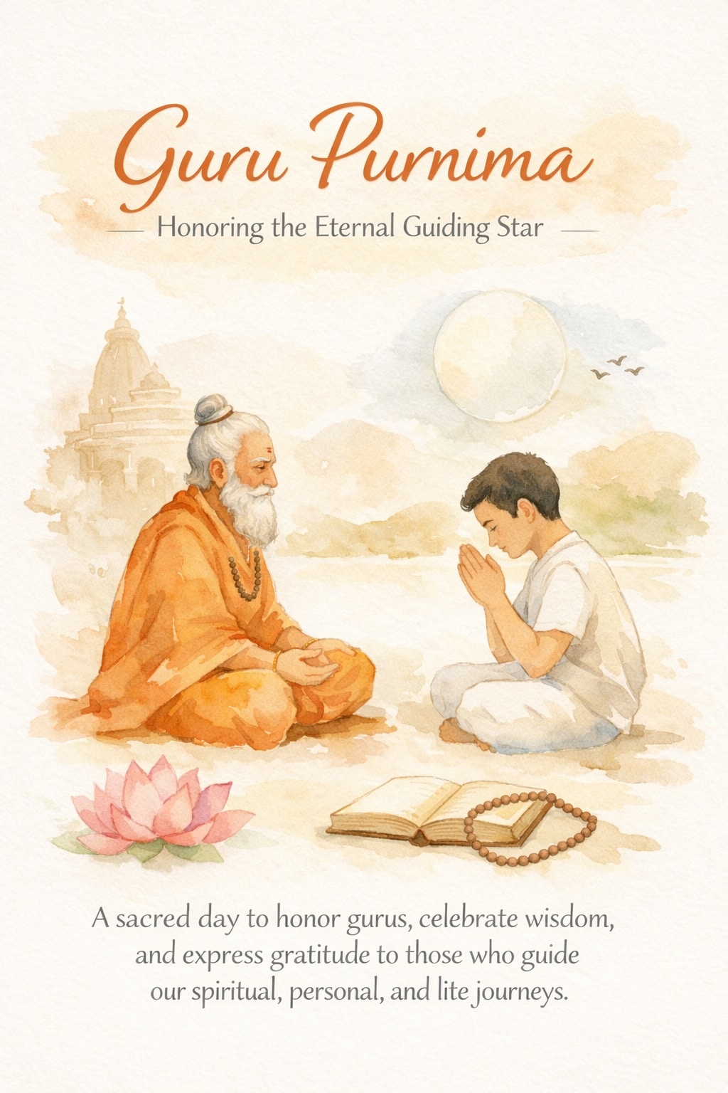 Guru Purnima: Honoring the Eternal Guiding Star