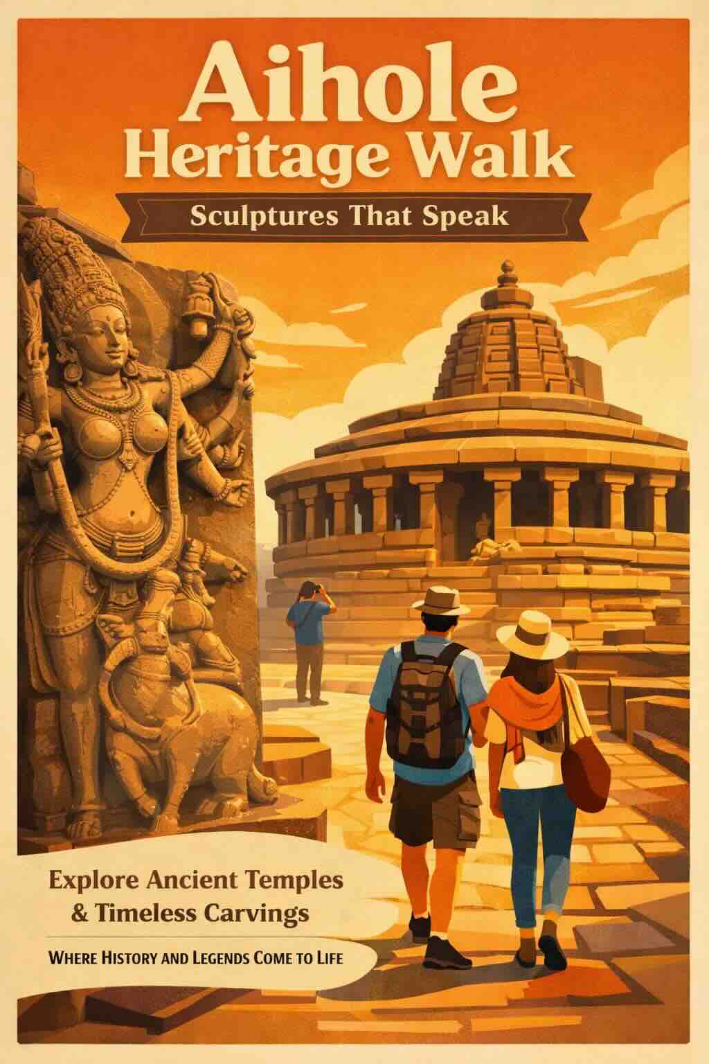 Aihole Heritage Walk: Sculptures That Speak