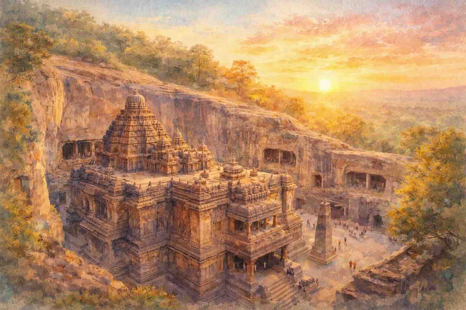 Ellora Caves: Where History Breathes in Rock