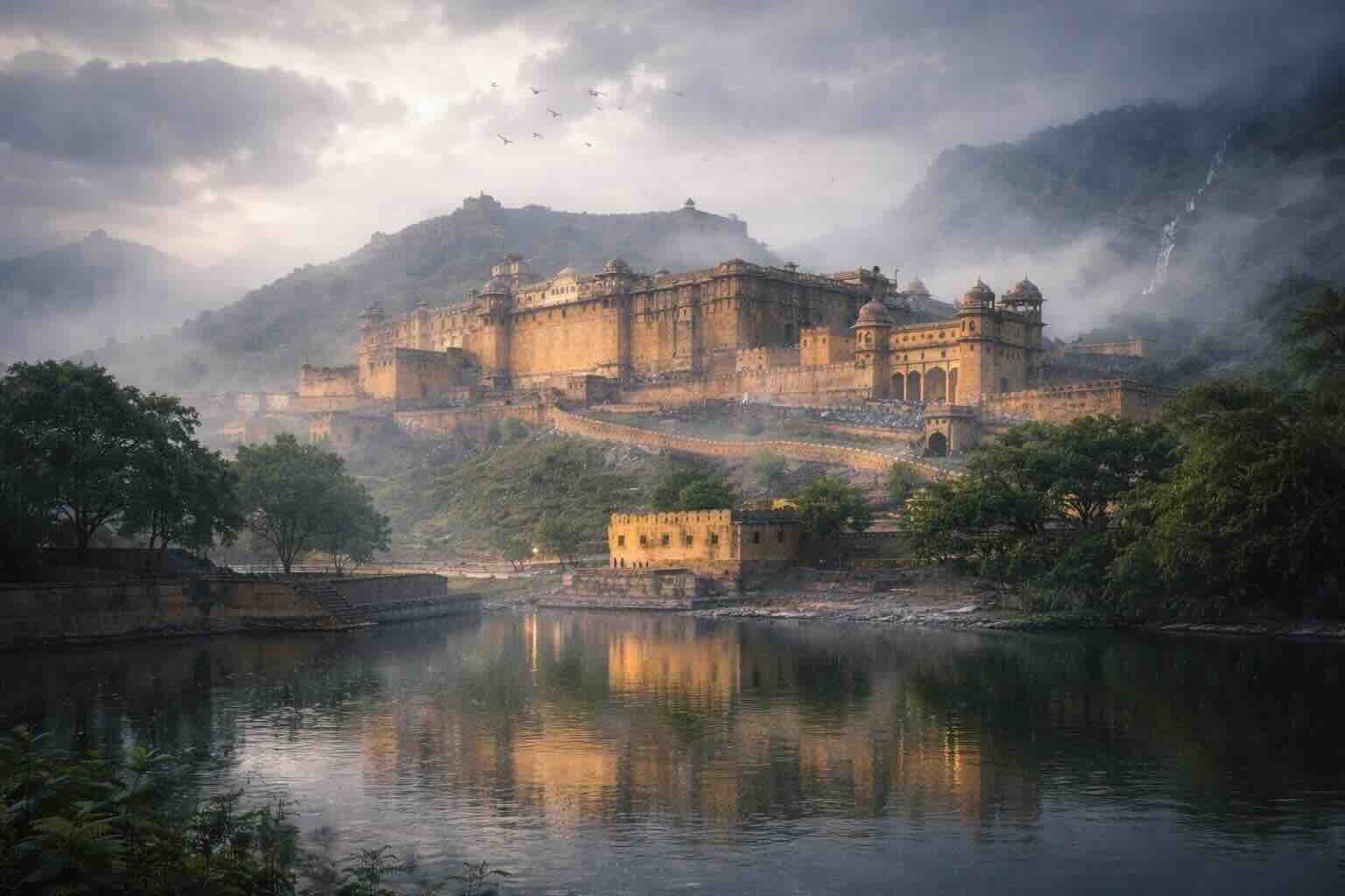 Amber Fort: Where Time Glows in Amber Light
