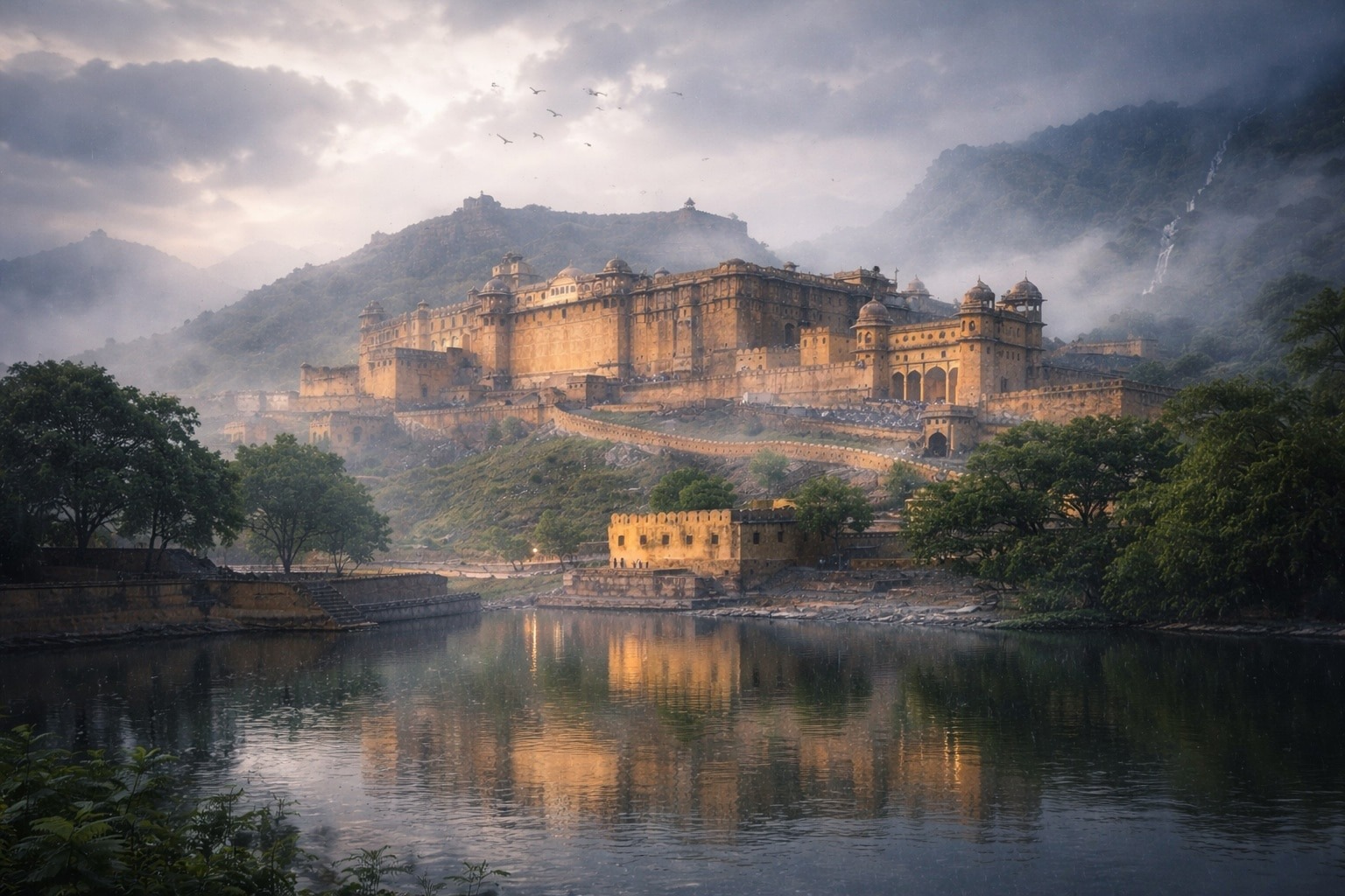 Amber Fort: Where Time Glows in Amber Light