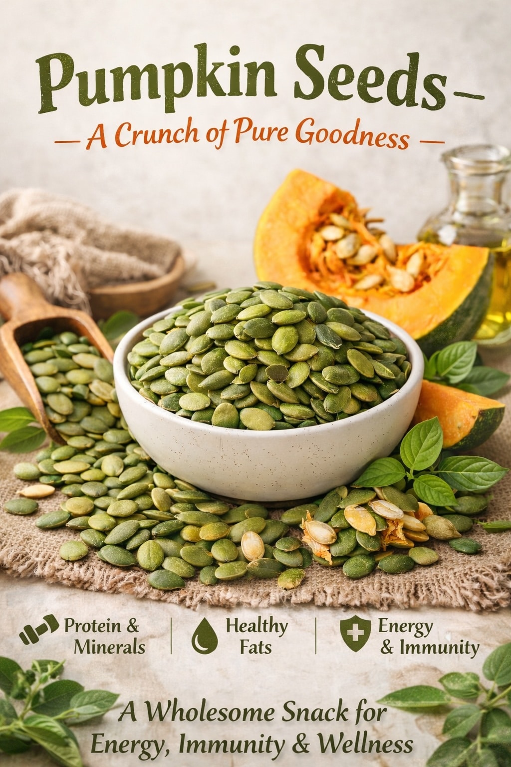 Pumpkin Seeds — A Crunch of Pure Goodness