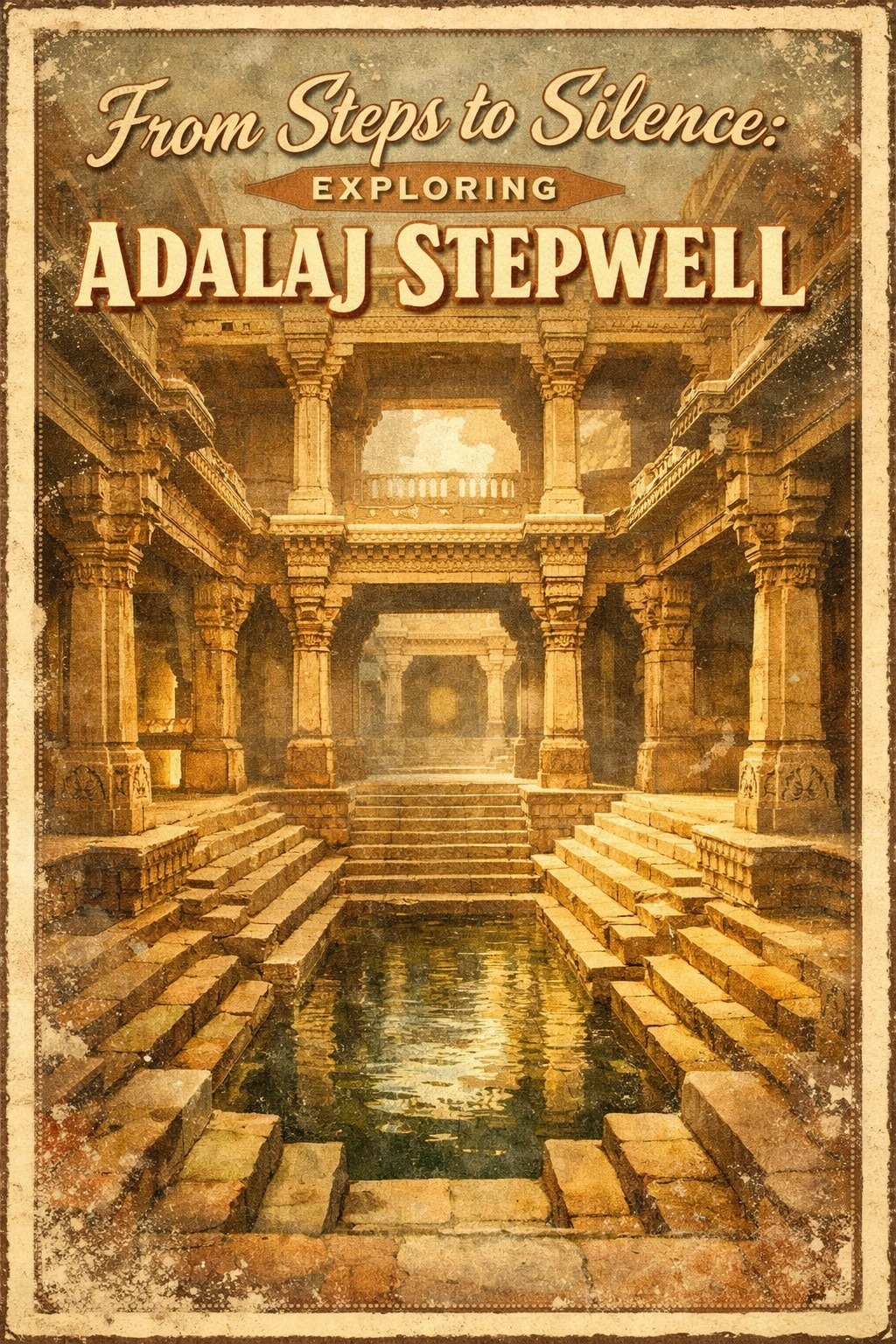 From Steps to Silence: Exploring Adalaj Stepwell