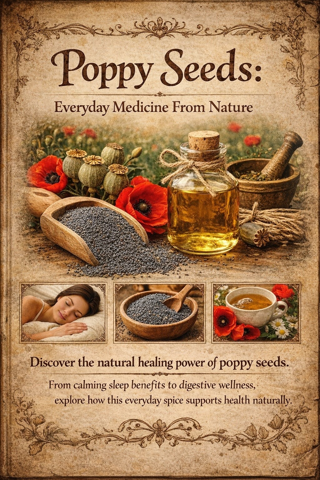 Poppy Seeds: Everyday Medicine From Nature