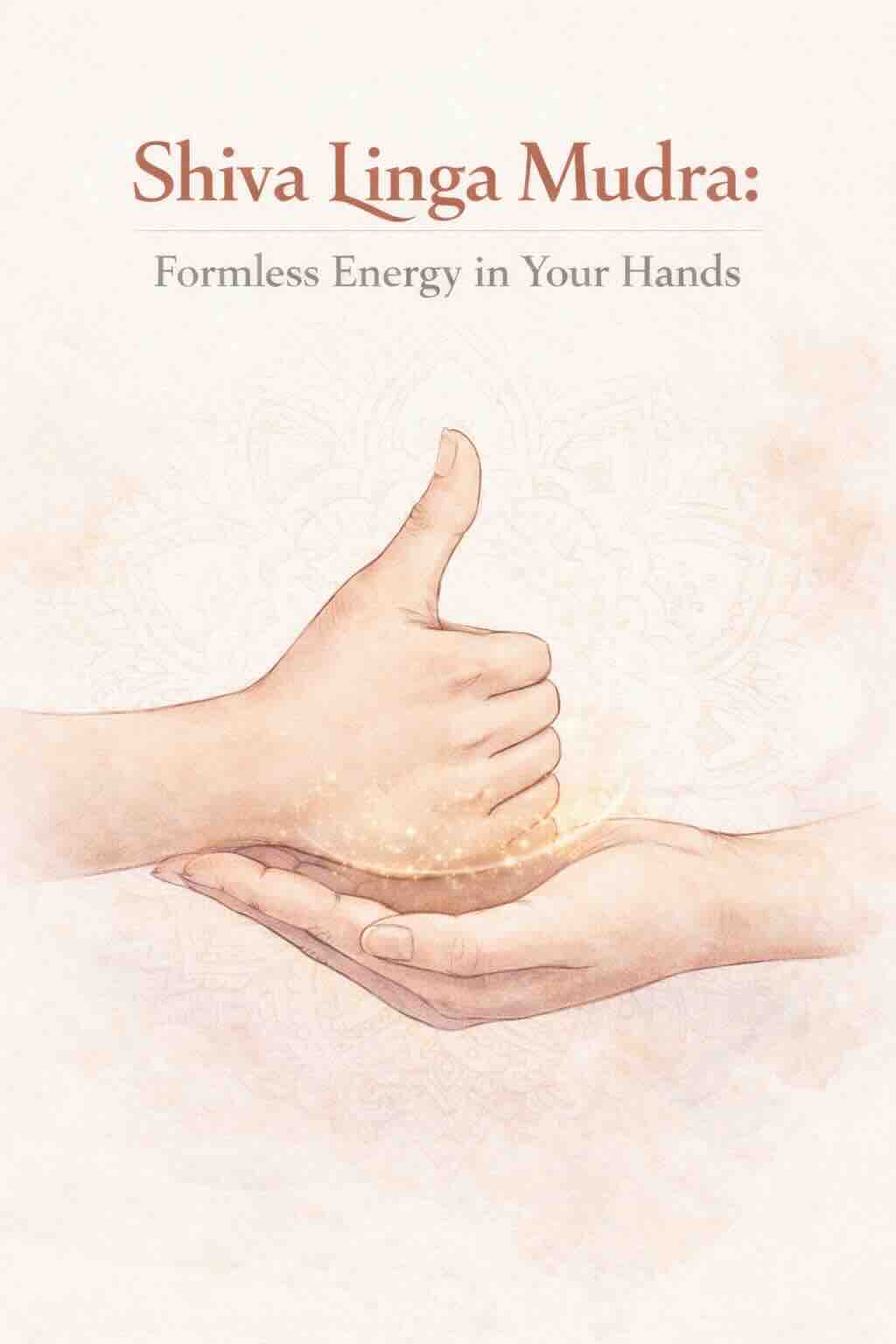 Shiva Linga Mudra: Formless Energy in Your Hands