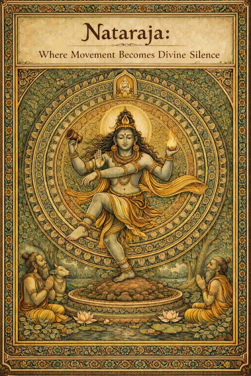 Nataraja: Where Movement Becomes Divine Silence