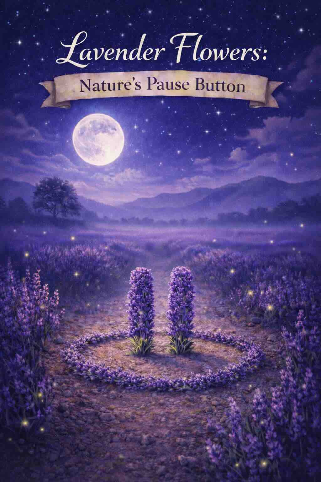 Lavender Flowers: Nature’s Pause Button