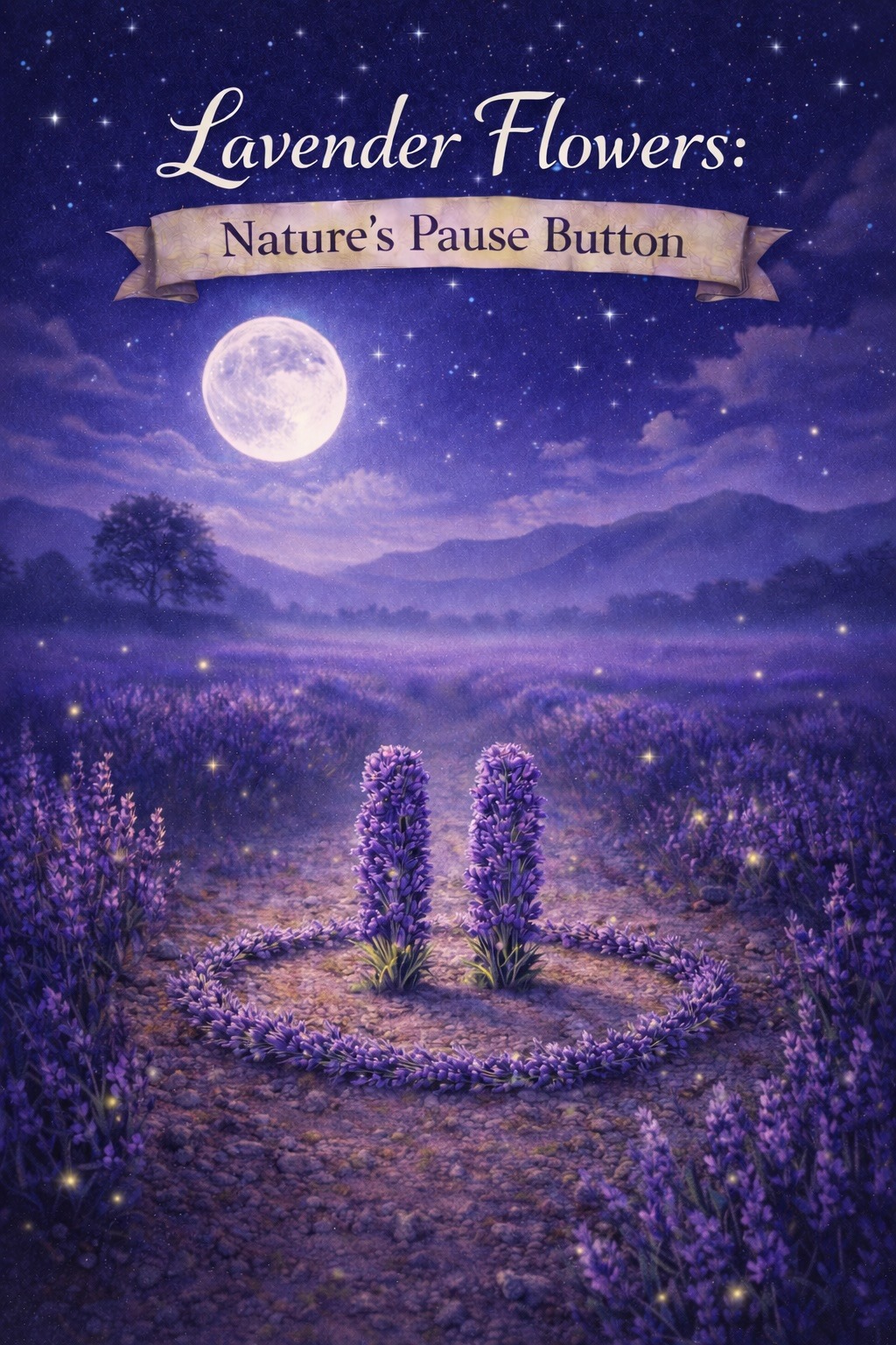 Lavender Flowers: Nature’s Pause Button