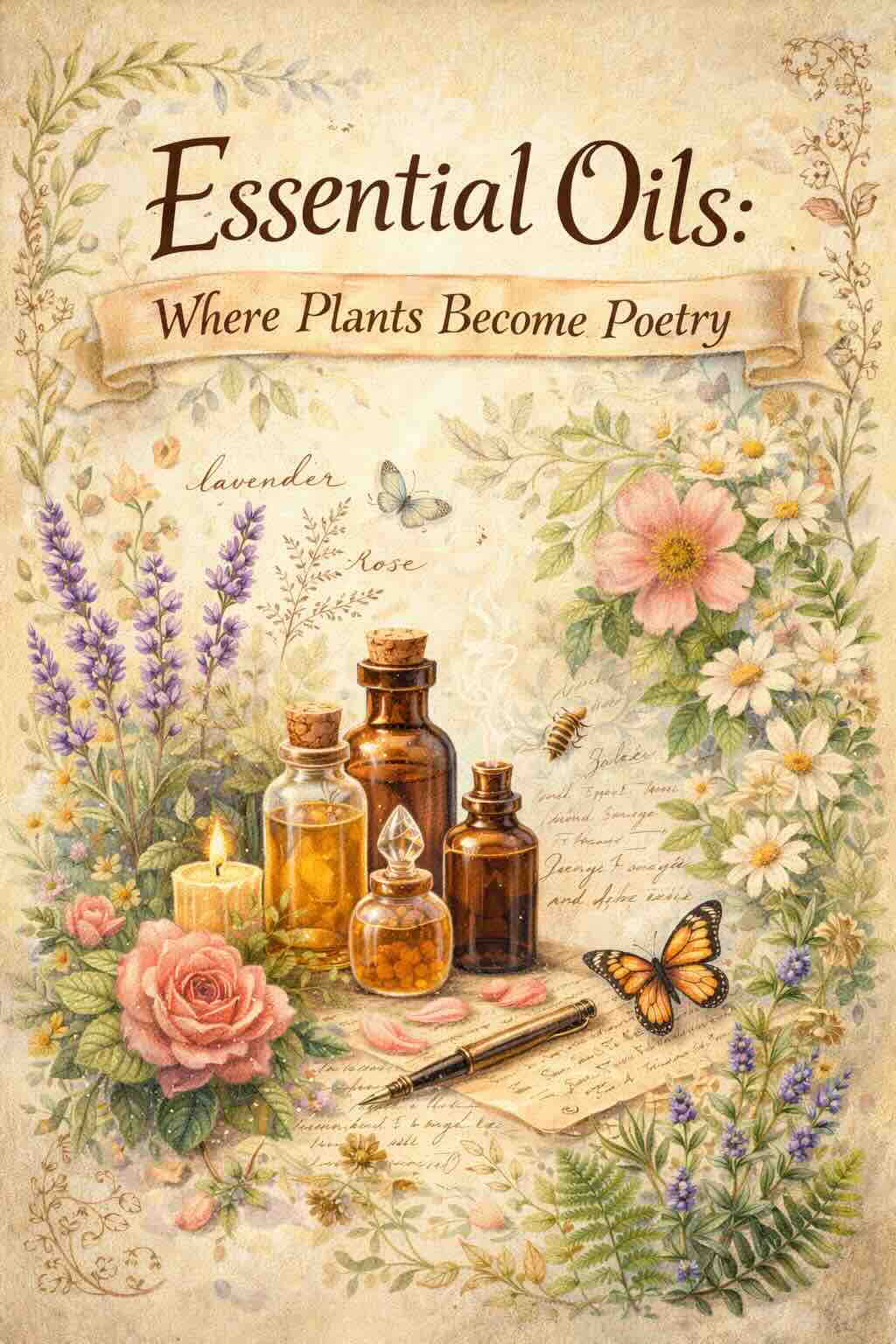 Essential Oils: Where Plants Become Poetry