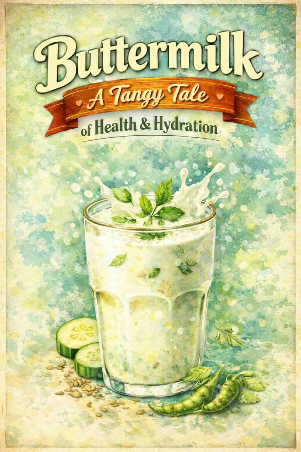 Buttermilk: A Tangy Tale of Health & Hydration