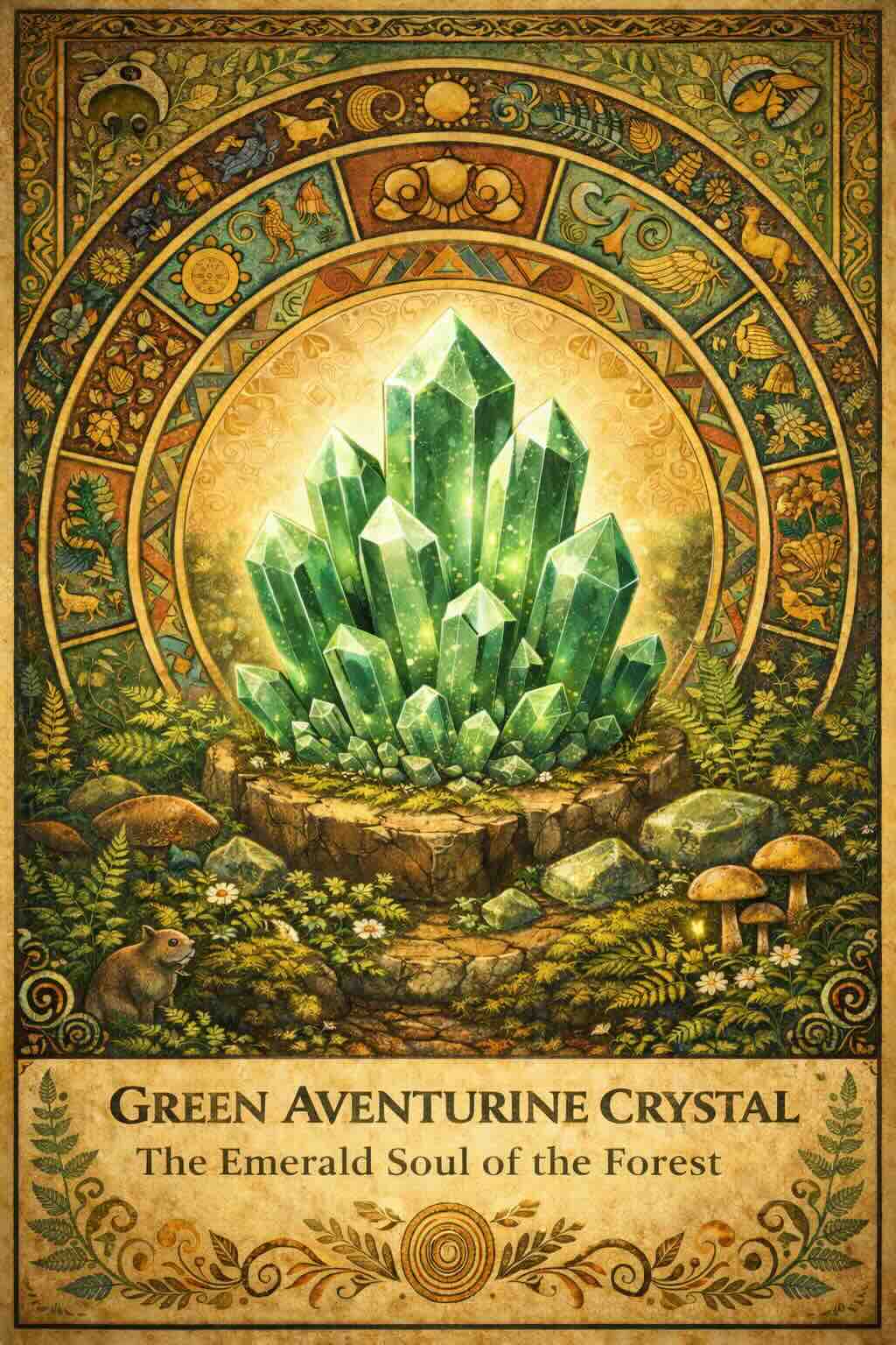 Green Aventurine Crystal: The Emerald Soul of the Forest