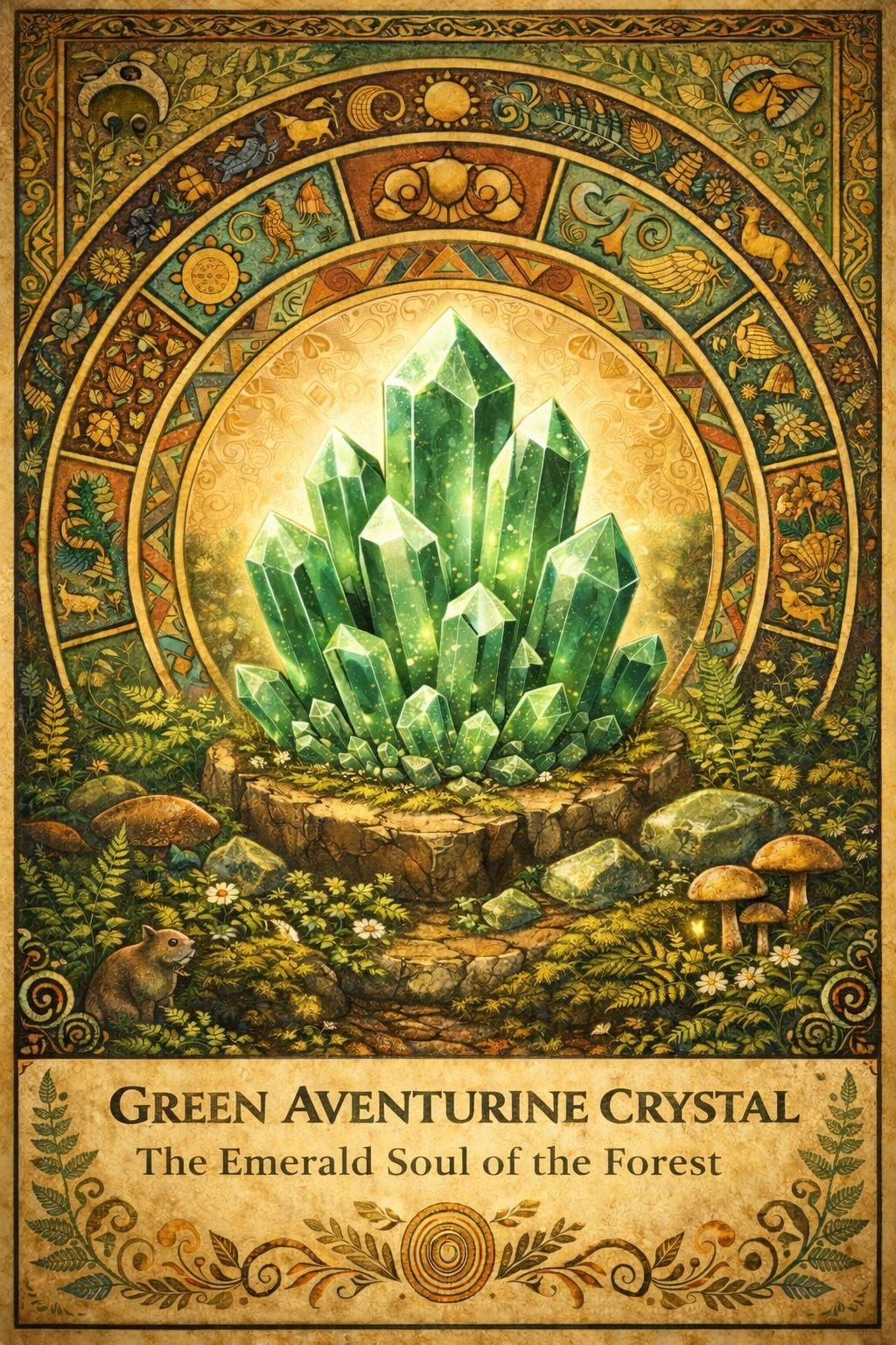 Green Aventurine Crystal: The Emerald Soul of the Forest