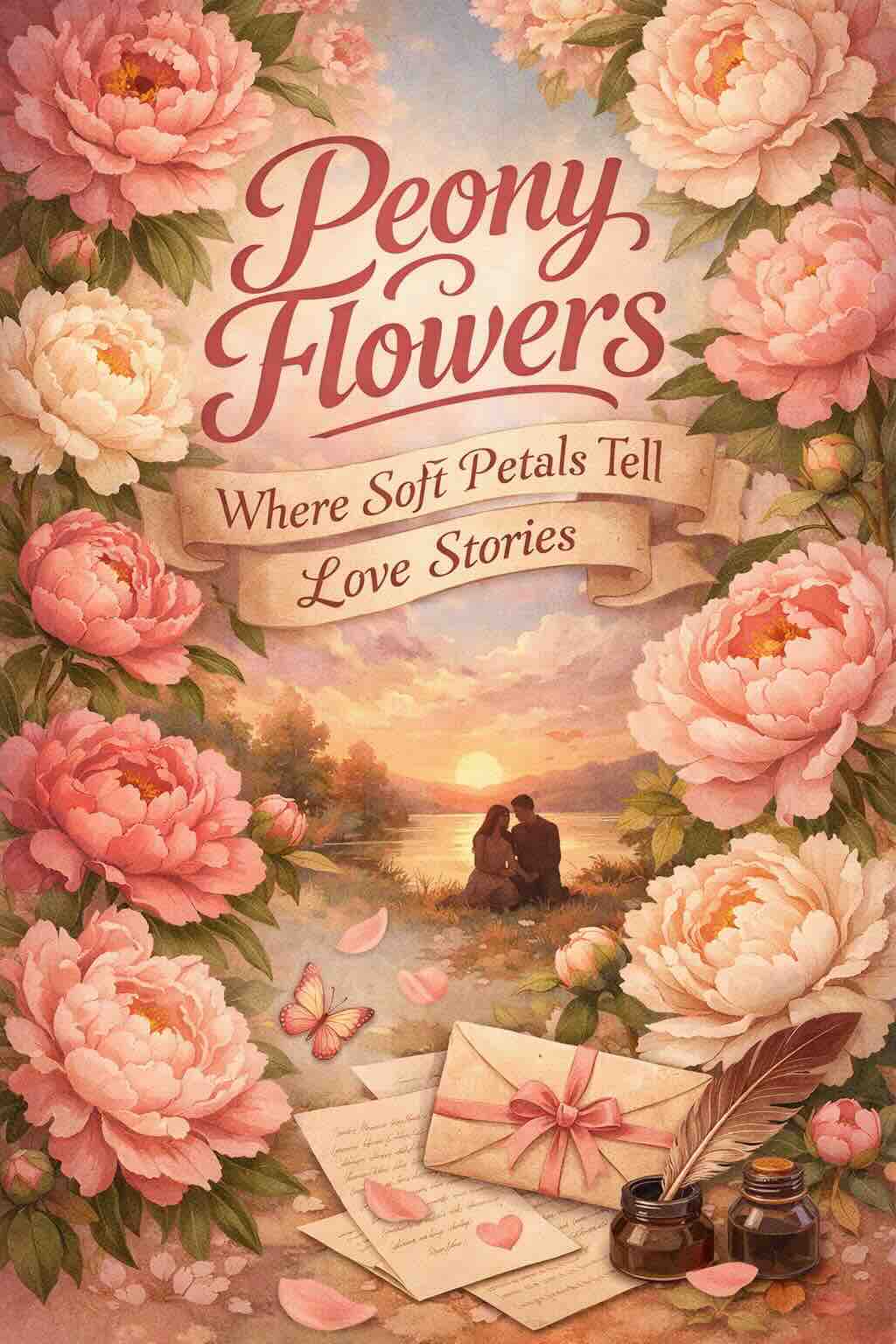 Peony Flowers Where Soft Petals Tell Love Stories