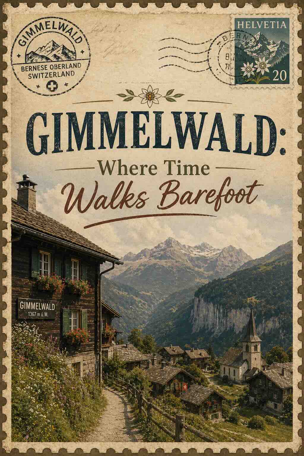 Gimmelwald: Where Time Walks Barefoot