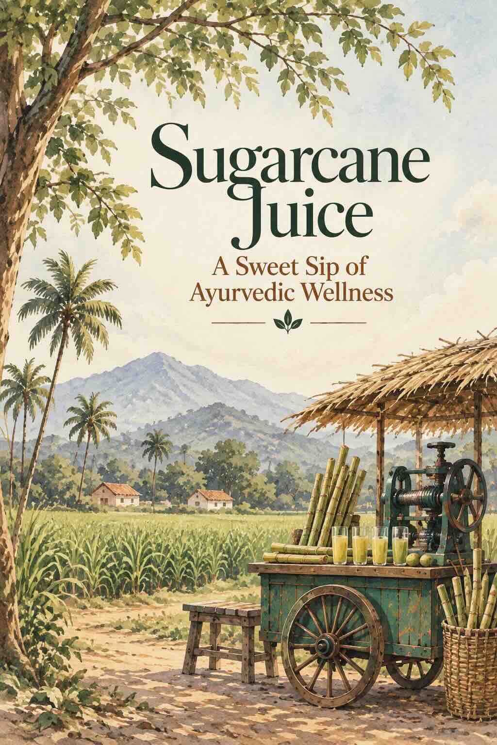 Sugarcane Juice: A Sweet Sip of Ayurvedic Wellness