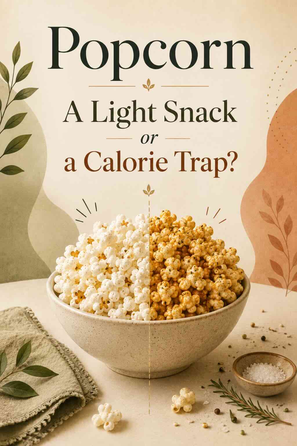 Popcorn: A Light Snack or a Calorie Trap?