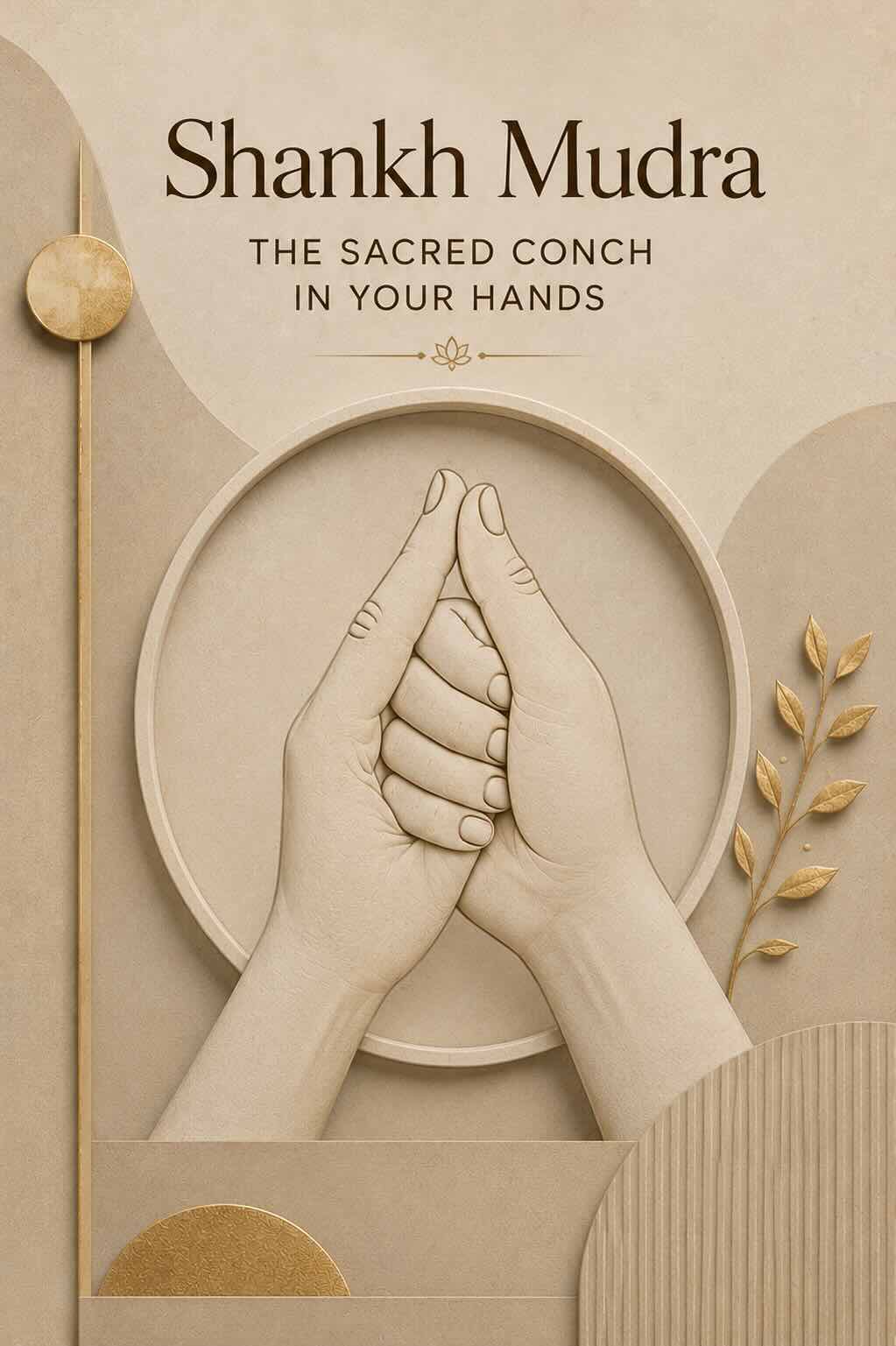 Shankh Mudra: The Sacred Conch in Your Hands
