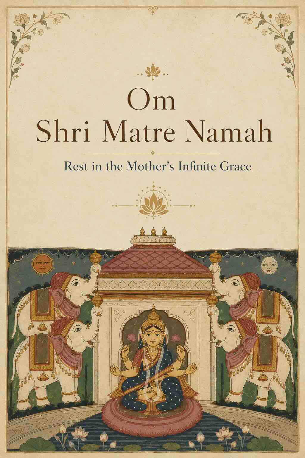 Om Shri Matre Namah: Rest in the Mother’s Infinite Grace
