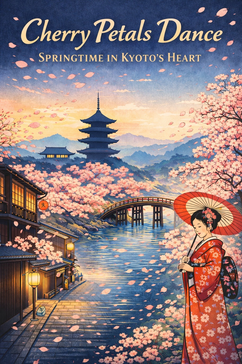 Cherry Petals Dance: Springtime in Kyoto’s Heart