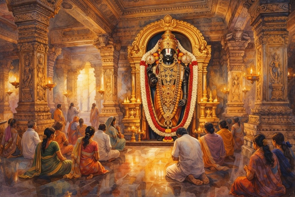 Swarnagiri Temple – A Golden Beacon of Devotion