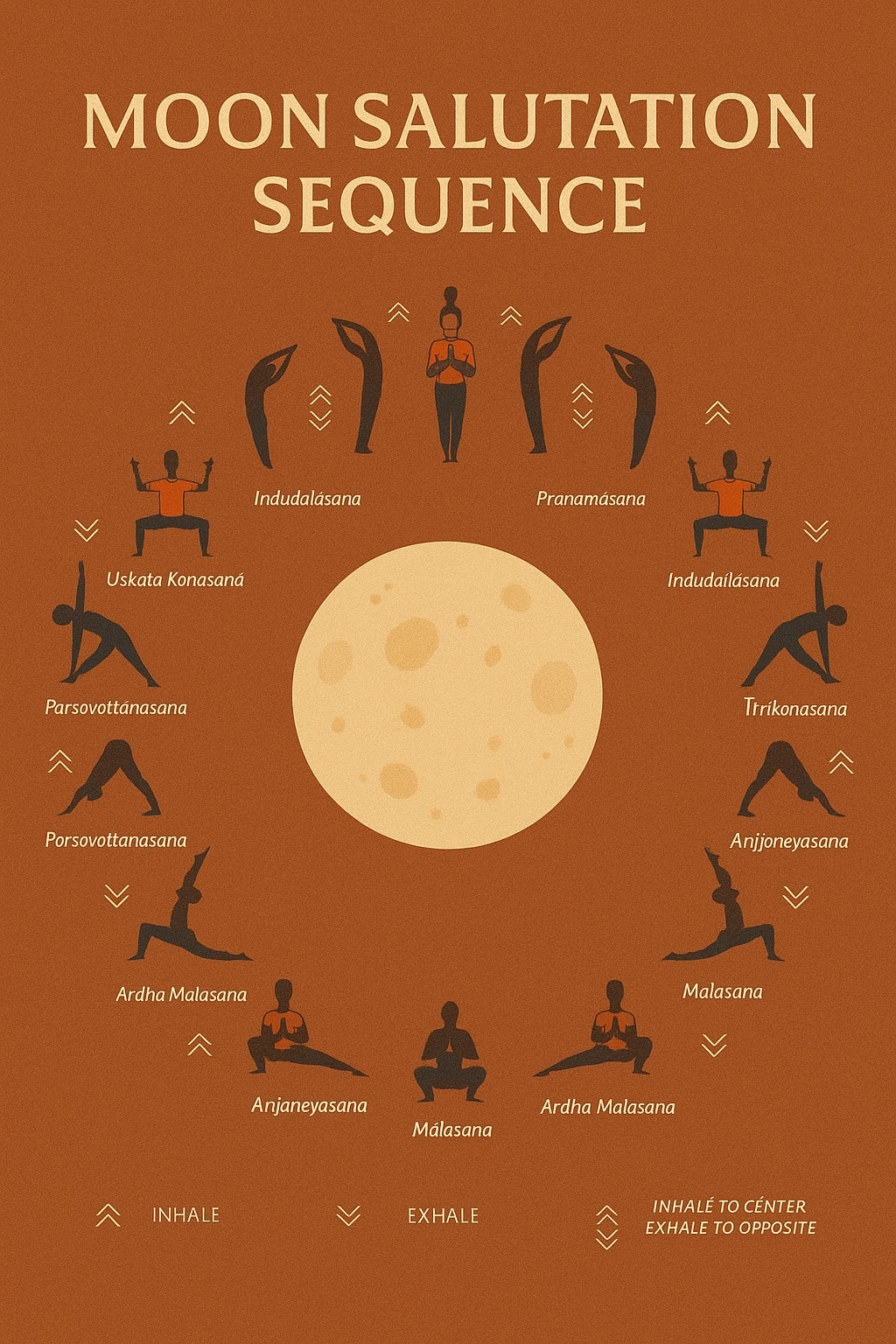 Moon Salutation for Gentle Night Healing