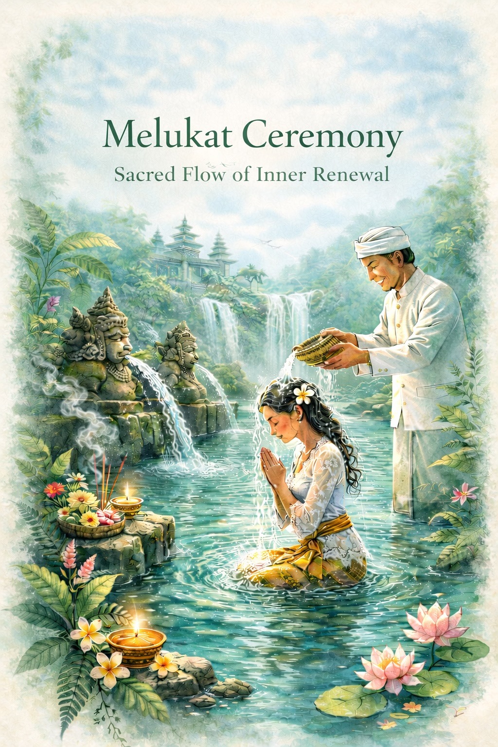 Melukat Ceremony: Sacred Flow of Inner Renewal