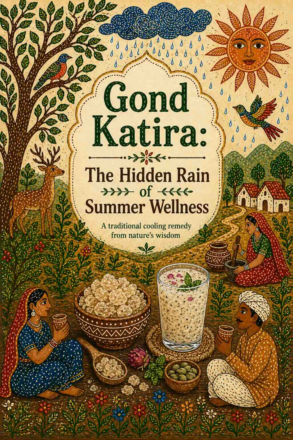 Gond Katira: The Hidden Rain of Summer Wellness