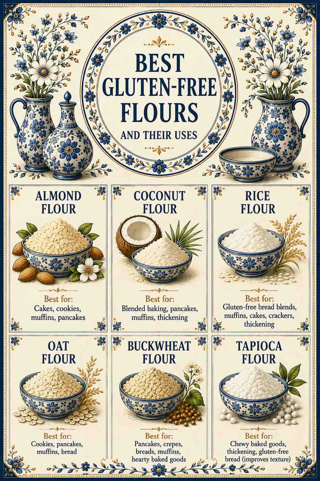 Best Gluten-Free Flours and Their Uses